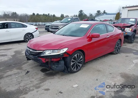 2017 Honda Accord Ex-L from USA, damaged, VIN 1HGCT1B82HA007701
